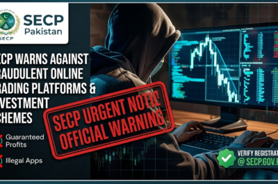 SECP warning online trading platforms