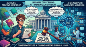 AI copyright ruling